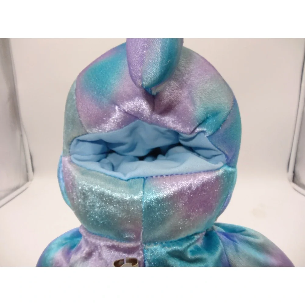 Build A Bear Workshop 2014 Sea Splash Dolphin Puppet Stuffed Animal‎ Blue Purple